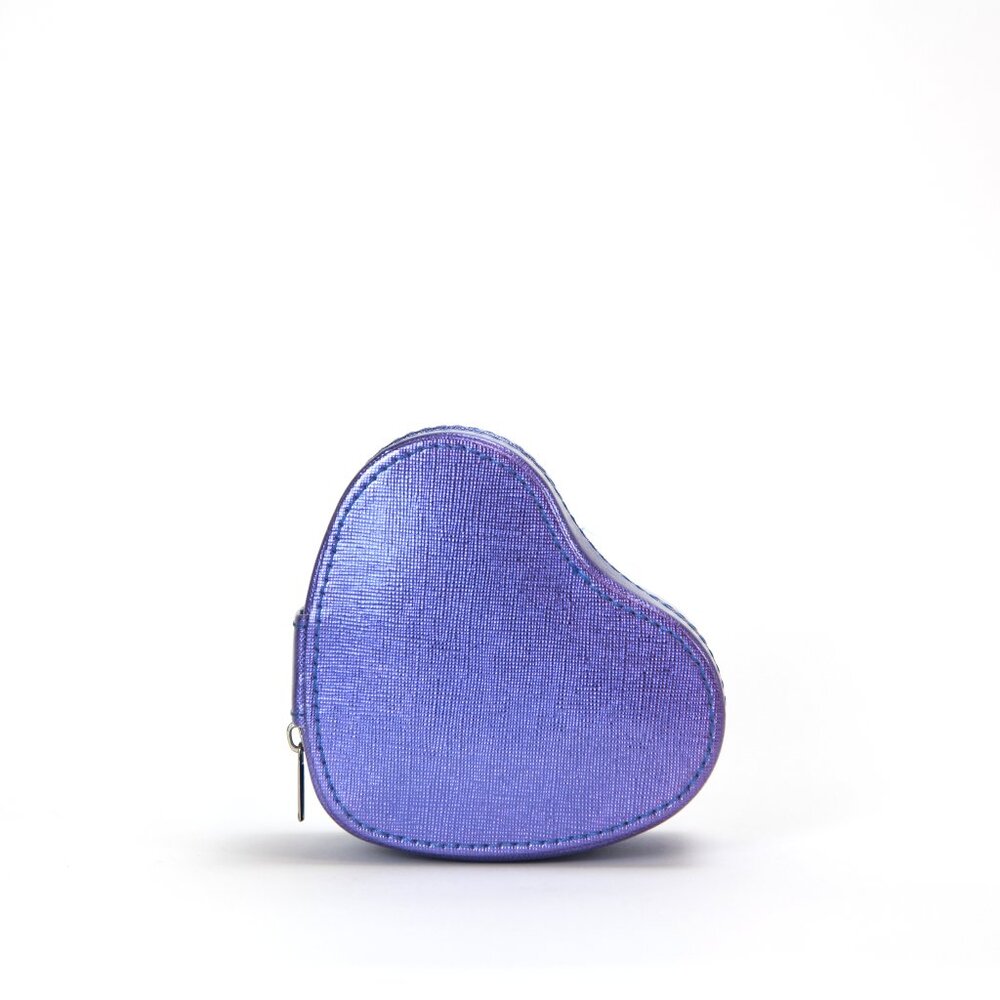 Stella & Max Heart Shaped Compact Jewelry Travel Box